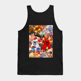 Street Fighter Third Strike - Fight! Tank Top